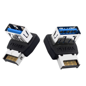 มุมขวา USB อะแดปเตอร์3.1ชนิด E สำหรับเมนบอร์ดไร้คนขับต้องเลือกรุ่น A/B