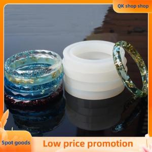 ✨QK shop✨ Transparent Silicone Mold Resin Bracelet  Resin Molds Making Tools