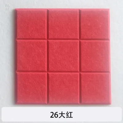 COD 1PCS 30x30CM Felt Background Message Board High Quality Schedule Cork Board DIY Photo Wall Decor