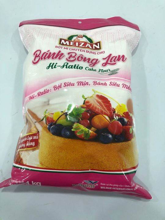 Bột Mì Chuyên Dụng Bánh Bông Lan Meizan (bột số 8)