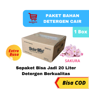 Biang / Bahan Sabun Cuci Detergen Laundry Determat Extra Busa