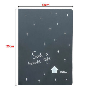 Buku Tulis Warna Hitam Isi 28 Lembar Buku Catatan Kertas Hitam Ukuran A6 A5 B5 Black Paper Plain Notebook DIY Scrapbook Agenda Foto Diary Kreatif HHG