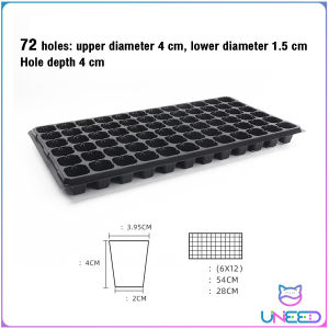 Need. Seedling Tray 50/72/105 Holes Garden Trays Strength Seed Germination Plant Flower
