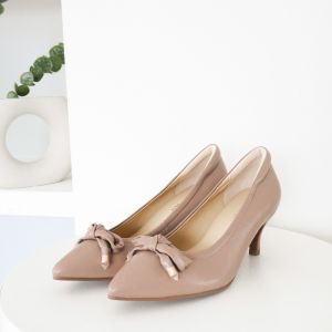 Choushoes รองเท้าหนังแกะ รุ่น Megan ความสูง 2 นิ้ว หัวแหลม ส้นเรียว พื้นซัพพอร์ต นิ่มสบาย *สินค้า Sale อาจจะมีตำหนิเล็กน้อยหรือไม่มีเลย ไม่มีผลต่อการใช้งาน ไม่รับเปลี่ยนหรือคืนทุกกรณี*
