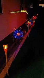 Outdoor Solar Fireworks Light 200LEDsolar Garden Decoration Waterproof Party Decoration 8 Modes solar garden light