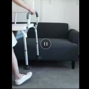 Commode Chair Elderly Toilet Chair Shower Commode Chair Non-Slip Special Folding Commode Chair Elderly Toilet Chair