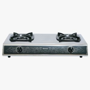 RINNAI KOMPOR GAS RINNAI RI 522SS 2 Tungku Stenlies Motif Batik