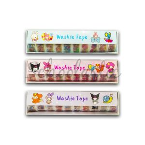 10 rolls Sanrio Design Washi Tape