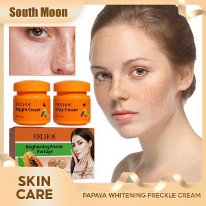 Eelhoe Whitening Freckle Cream Day Night Cream Remove Dark Spots Melanin Black Dots Melasma Remover Anti Pigmentation Brighten Whitening Freckle Cream Whitening Cream Dark Skin Remove Dark Spots Cream Moisturiz Brighten Day Cream