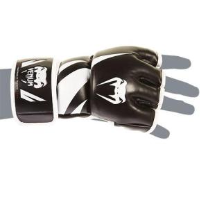 Venum "Challenger" MMA Gloves - Skintex Leather Black – S