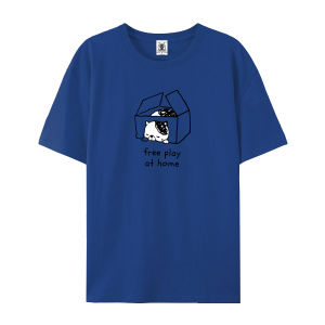 Womens Plus Size Graphic Crew Neck T-Shirt OM103