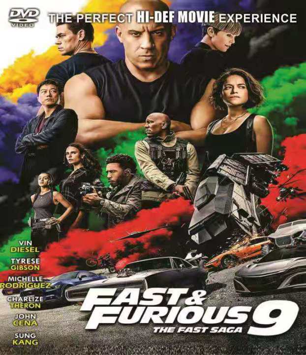 DVD English Fast And Furious 9 The Fast Saga Action Adventure