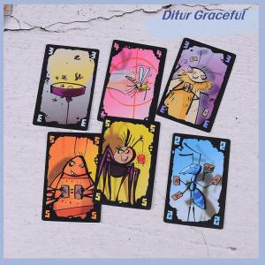 Ditur 5 Options Cards Game Kakerlaken Salat Poker Royal Suppe Mogel Motte Board Game
