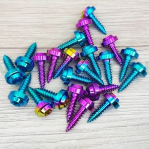 Ốc 4li 5li xoắn titan gr5 cao cấp 4li16 xoắn 5li18 xoắn_ĐỒ CHƠI XE MÁY TDC.STORE