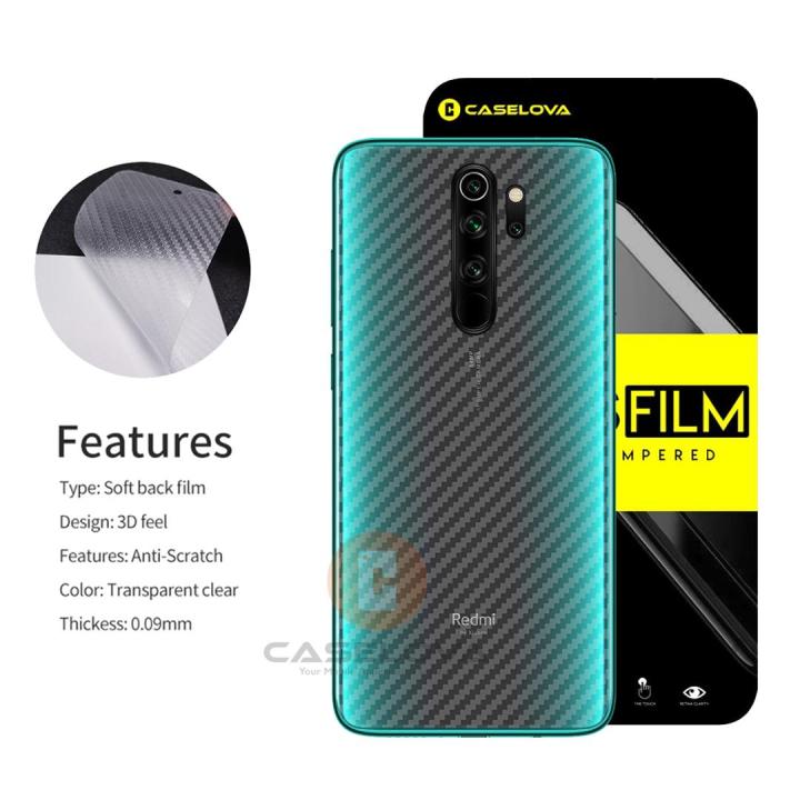 Caselova Garskin Carbon Xiaomi Redmi Note Note Pro Redmi 8A