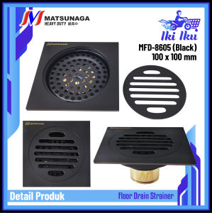 Matsunaga Floor Drain Strainer Saringan Got Kamar Mandi Kuningan MFD 8605