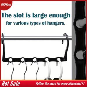 【COD】🔥🔥🔥 Space Saving Storage Hangers Multifunction Plastic Clothes Racks Rotary Organizer Hangers 5 Hole Magic Closet Wardrobe Organizer