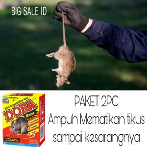 2 x 50gr PEMBASMI TIKUS PALING AMPUH/MENGUSIR TIKUS BESERTA KOLONINYA/RACUN TIKUS MATI KERING/PENGHILANG TIKUS/DORA RACUN TIKUS 2 X 50GR/PEMBASMI TIKUS HANDAL/RACUN TIKUS MURAH