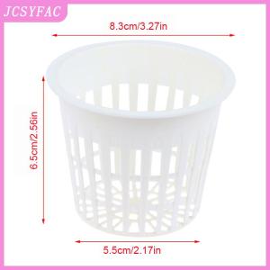 JCSYFAC 10Pcs 2 Inch 3 Inch Grow Orchids Hydroponics Cups Planting Mesh Pot Soilless Net Basket Slotted Colonization Container