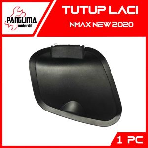 Tutup Laci NMAX-N MAX New 2020-2021-2022 Penutup-Cover-Conpartment Bagasi Depan Kiri Hitam-Bening-Transparan