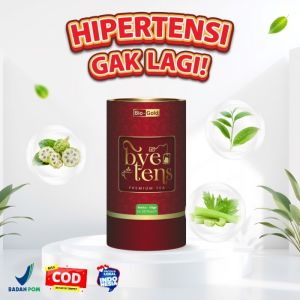 Bye Tens Bio Gold Premium Tea Teh Celup Herbal Bantu Menurunkan Tekanan Darah Tinggi Hipertensi BPOM
