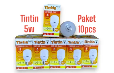 Lampu tintin 5 watt paket 10pcs - lampu led tipe 5 isi 10 pcs - lampu tintin