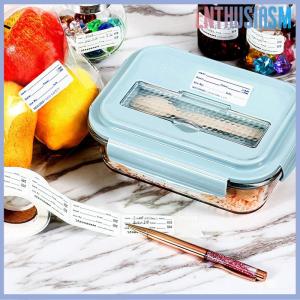 【Enthusiasm】🌟🌟【Hot Sale】🎈 500 miếng cuộn nhãn dán nhà bếp nhãn dán nội dung ngày tháng bảo quản thực phẩm tủ đông tủ lạnh