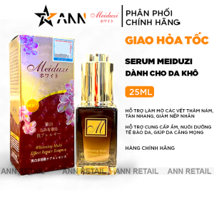 Serum Trắng Da Meiduzi Whitening Multi Effect Repair Essence 25ml - Tinh Chất Giảm Thâm Nám & Chống Lão Hóa [Chính Hãng]