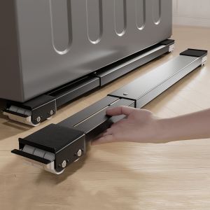 SPDD Có bánh xe Giá đỡ tủ lạnh Có thể mở rộng Không trượt Giá đỡ di động Mang theo dễ dàng Bền bỉ Giá đỡ chịu lực cao Phòng tắm