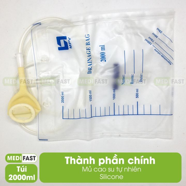 [COMBO CAPOT TIỂU + TÚI NƯỚC TIỂU] Dụng cụ đi tiểu cho bệnh nhân nam ...