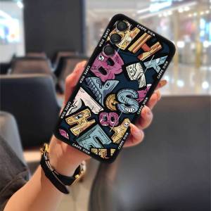 Waterproof Silicone Phone Case For Samsung Galaxy A26 5G Anti-dust Durable Phone Pouch Back Cover Graffiti TPU Cartoon