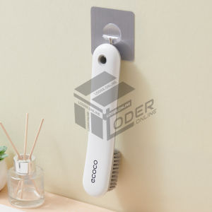 LODER ECOCO Long Handle Shoe Brush Lint Remover Clothes Fabric Brush for Sofa Carpet Bed Pet Hair