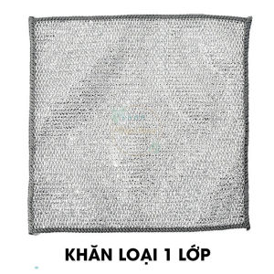 Khăn Lau Nhà Bếp Bằng Vải Lưới Sợi Kim Loại Đa Năng Tiện Dụng