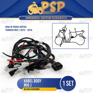 Kabel Body Mio J - Cable Tali Seling Harness Wire Bodi Utama Komplit Yamaha Mio GT 2012-2014