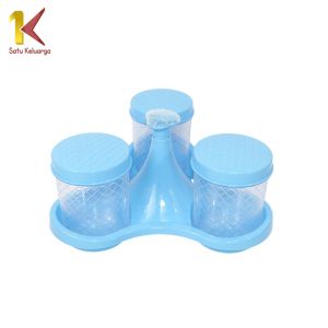 Satu Keluarga Toples Kue Kering Lebaran Set C1246 Tempat Kue Set Nampan Penyimpanan Food Snack Tray