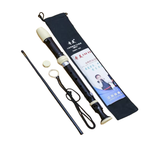 Kawes Jerman 8 Lubang Soprano Plastik Perekam C Key Clarinet Descant Recorder Untuk Pemula Dengan Tas