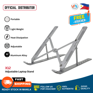 Great Roc A5 Portable Removeable Aluminum Alloy Silicone Rubber Laptop Stand Riser Ergonomic Sturdy Aesthetic Desk Lift Detachable Metal Anti Shake Non Slip Heat Dissipation Stand Riser fit 10-16 inches Double Layer Stand for Air Pro HP Dell Laptop-VMI