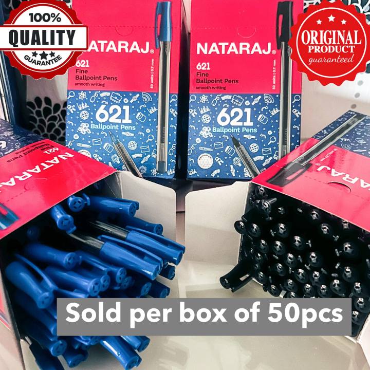 NATARAJ 621 Fine Ballpoint Pens (SOLD PER BOX/50 pieces
