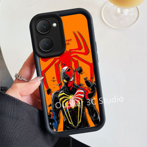 Casing VIVO Y03 Y100 Y36 4G 5G Phone Case New Design Cute Cartoon Anime One Piece Luffy Spider Man Kuromi Pikachu Silicone Lens Protection Soft Cover 2024