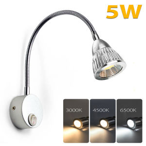 Đèn Led đọc sách treo tường đầu giường 5W Bóng đèn rọi 3 chế độ ánh sáng Soi tranh trang trí Phòng ngủ Nhà hàng Khác sạn Nhà hàng - DW011