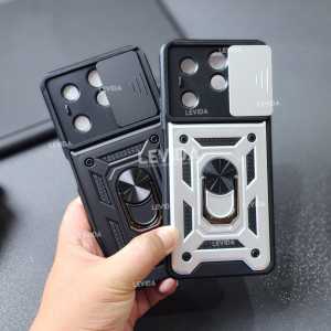 Case Tecno Spark 20 Pro Case Robot Slide Kamera Protect Ringstand