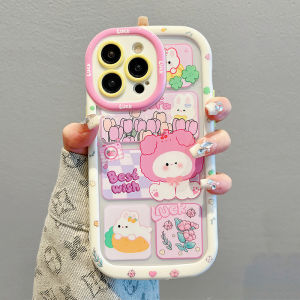 Crashstar Dễ Thương Phim Hoạt Hình Cứng trong suốt Chống Sốc vỏ điện thoại Cho iPhone 15 14 Pro Max 13 12 Pro Max 11 Thời Trang Đáng Yêu Ốp điện thoại Bìa Với Ống Kính bọc hoàn toàn Bảo Vệ Máy Ảnh Hot Bán