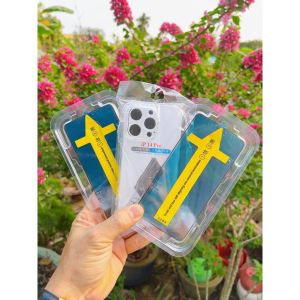 Combo 2 cường lực tự dán chống nhìn trộm + ốp lưng xs max xr 11 12 13 14 15 pro max