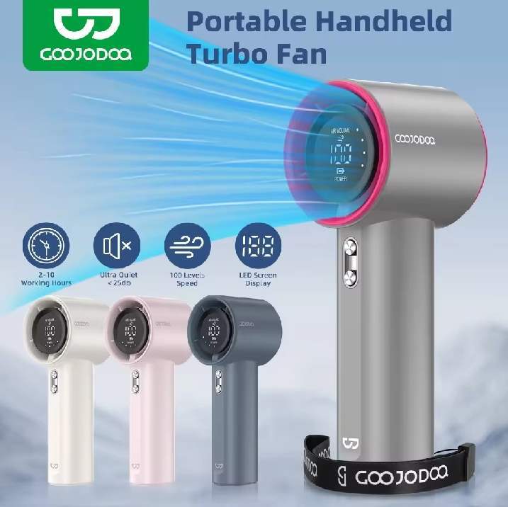 Rechargeable Mini Fan Portable Handheld Mini Fan Strong Cooling Effect