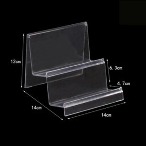 IDMU94789 Transparent Cellphone Wallet Display Shelf Acrylic Multilayers Glasses Rack Fashion Thickened Jewelry Display Stand