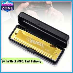 Music 10 Hole Key Of C Play Harmonica Tremolo Harmonica Mouth Organ High Quality Gold/Pink/Black