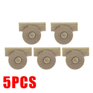 5Pasang Magnet Tas Aksesoris gesper tas Bag lock Kancing Magnet Snap Bag Tebal Pin Lock Tas Tombol Tak Terlihat
