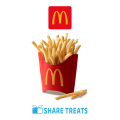 McDonald's Medium Fries (SMS eVoucher). 