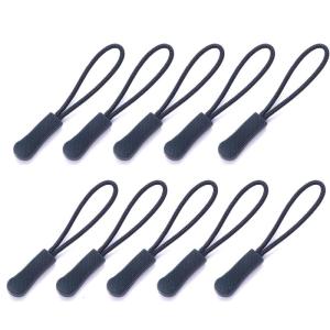 10pcs Zipper Pull Puller End Fit Rope Tag Replacement Clip Broken Buckle Fixer