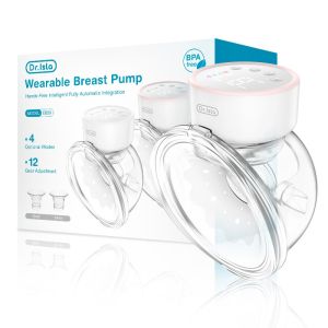 Dr.isla EB29 Breast Pump Wearable Electric Hands-Free 4 Modes 12 Levels BPA Free Flange 27MM